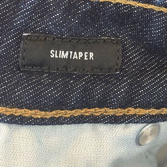 Bonobos Mens Slim Taper Jeans Dark Wash Pants W34 L36 - Picture 8 of 10